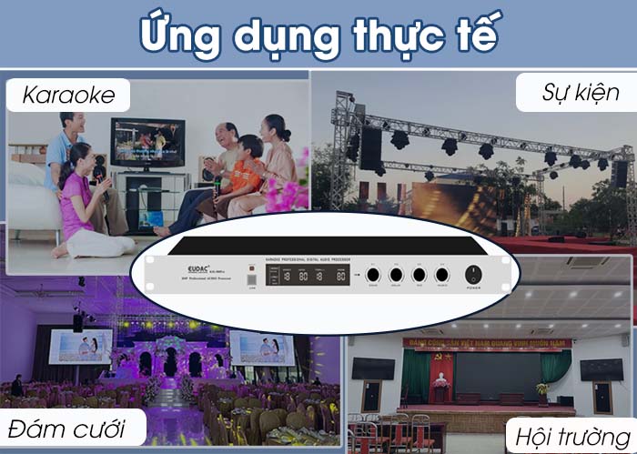 Vang số EUDAC KM-300 Pro đáp ứng nhu cầu sử dụng