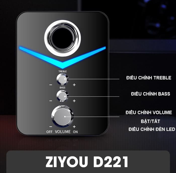 Loa siêu trầm vi tính ZIYOU D221