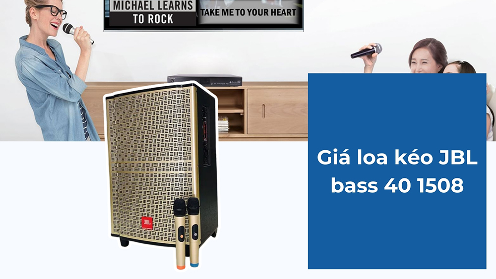 Giá loa kéo JBL bass 40 1508: 2.690.000 đồng