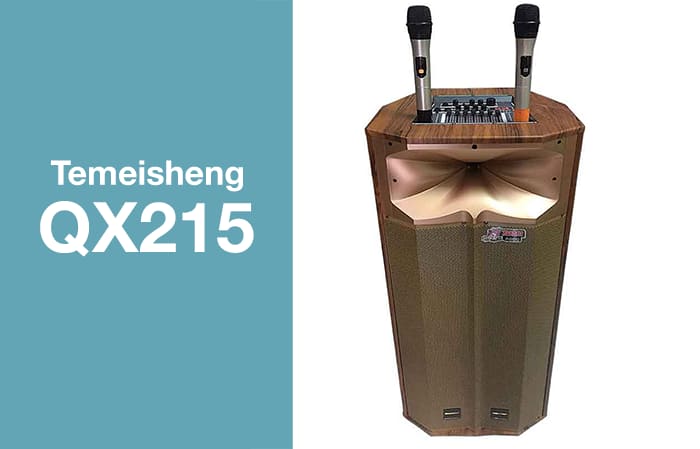 Loa kéo Temeisheng 4 tấc đôi QX215-18: 8.500.000 đồng