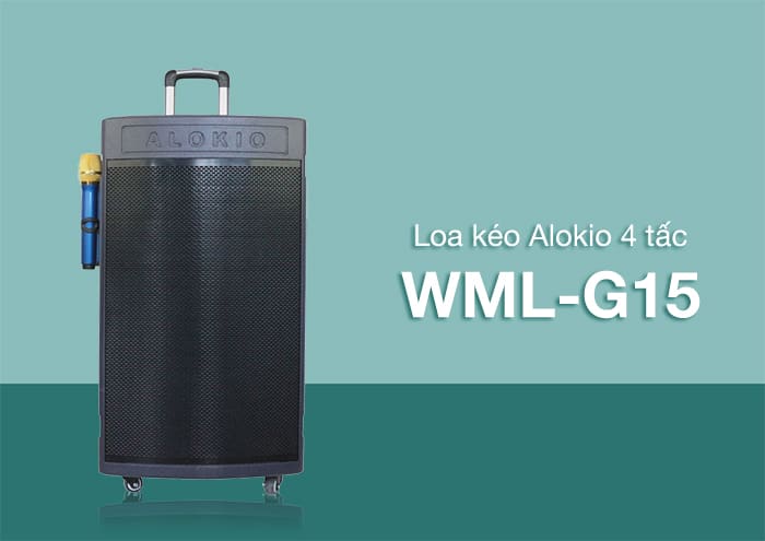 Loa kéo Alokio 4 tấc WML-G15: 4.290.000 đồng