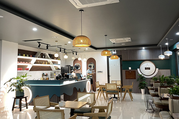 Dự án lắp đặt âm thanh quán cafe cho Garden Book Coffee