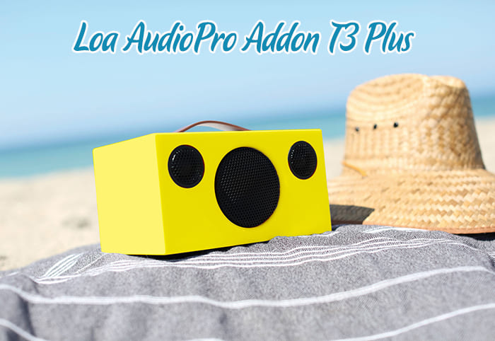 Loa AudioPro Addon T3 Plus có thể sử dụng liên tục 30 giờ đồng hồ