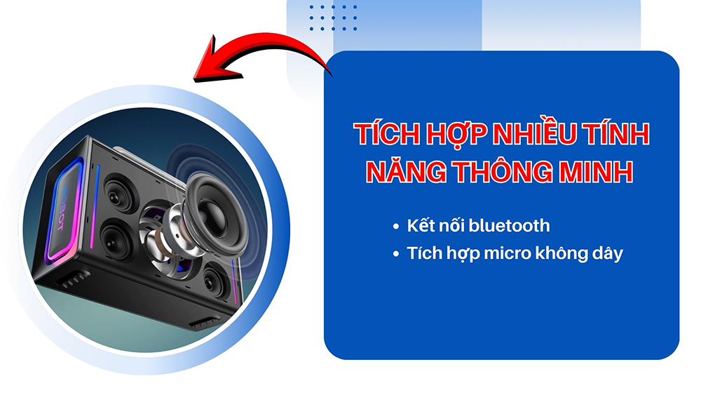 Tích hợp nhiều tính năng thông minh mang lại chất lượng tốt nhất cho người dùng Tích hợp nhiều tính năng thông minh mang lại chất lượng tốt nhất cho người dùng
