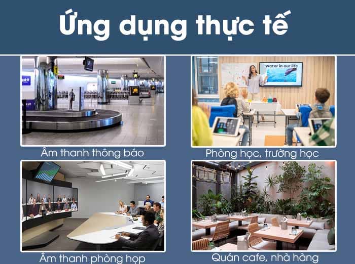 Loa âm trần TOA PC-2668 phù hợp với các hệ thống nhạc nền Loa âm trần TOA PC-2668 phù hợp với các hệ thống nhạc nền