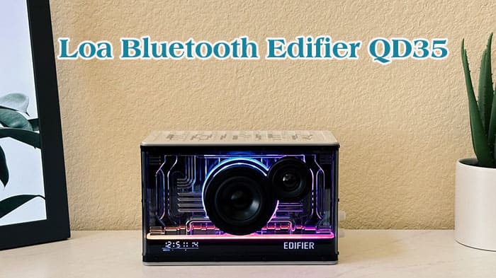 Loa Bluetooth 40W Edifier QD35 mang thiết kế ấn tượng