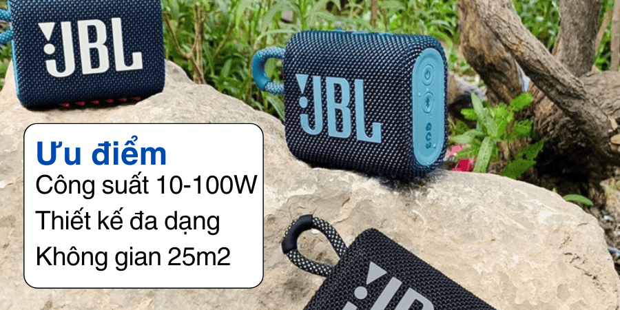Loa bluetooth dưới 3 triệu có đa dạng mẫu mã, thiết kế đẹp mắt