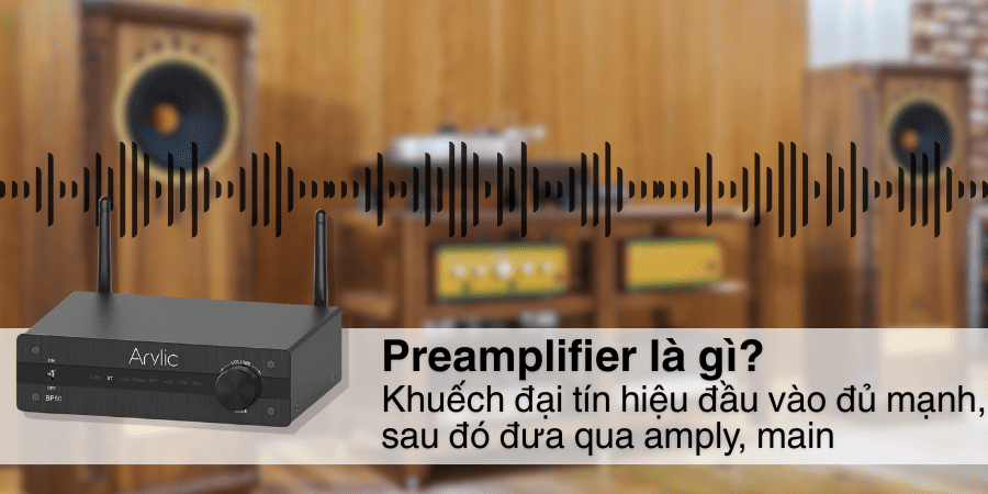 Preamplifier hay còn gọi tắt là Preamp là thiết bị quan trọng trong hệ thống âm thanh hi-fi Preamplifier hay còn gọi tắt là Preamp là thiết bị quan trọng trong hệ thống âm thanh hi-fi