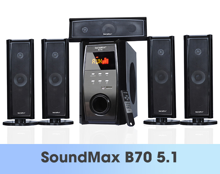 Loa vi tính công suất 150W SoundMax B70 5.1