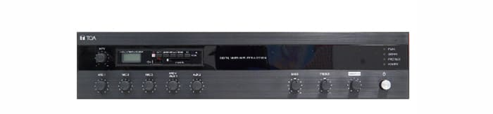 Amply TOA A-3212DM-AS có kích thước vô cùng nhỏ gọn