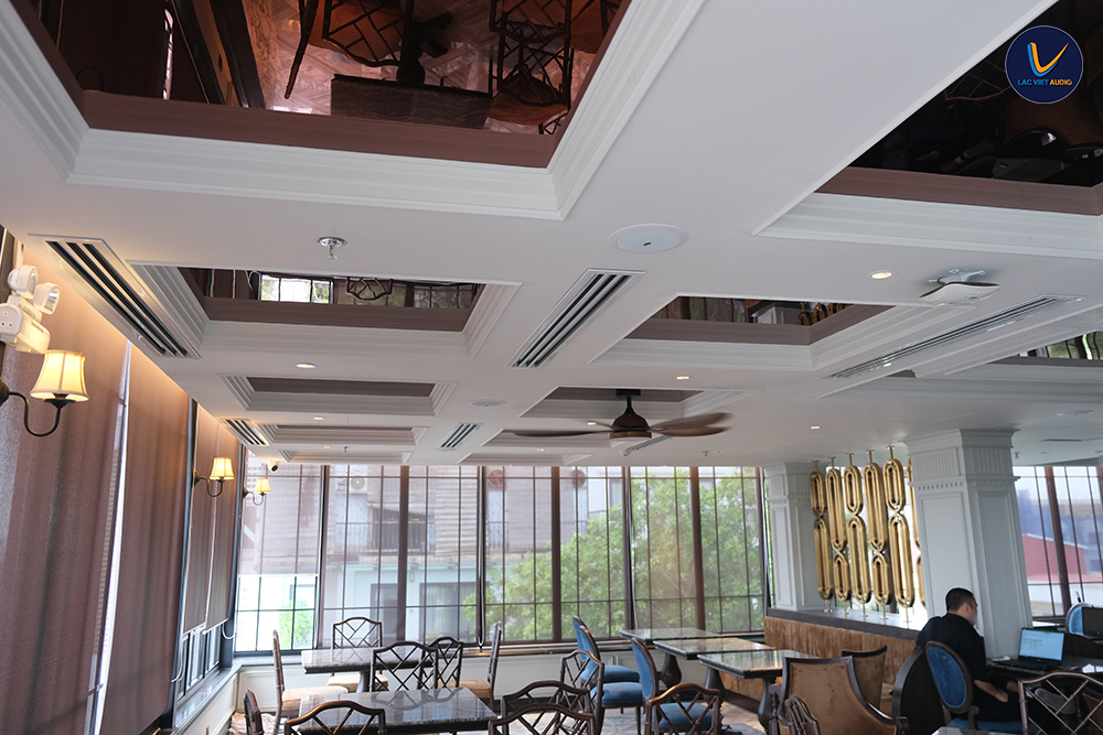 Dự án cung cấp hệ thống âm thanh thông báo, phát nhạc nền, di tản tại Khách Sạn 3* GRAND du LAC Hottel