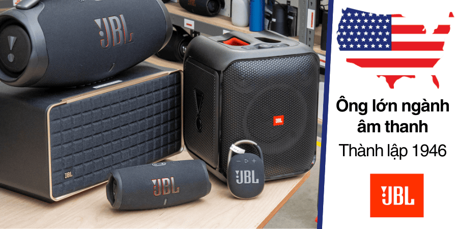 JBL ông trùm âm thanh toàn cầu ra đời nắm 1946 tại Mỹ