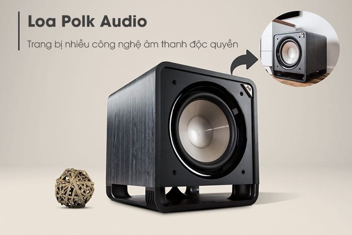 Loa Polk Audio trang bị nhiều công nghệ âm thanh độc quyền được cấp bằng sáng chế