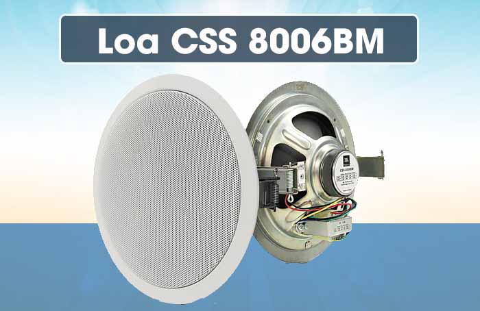 Loa âm trần JBL CSS 8006BM có kích thước nhỏ gọn