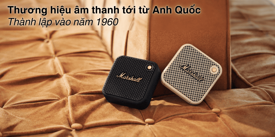Marshall thương hiệu loa lâu đời nổi tiếng của Anh Quốc