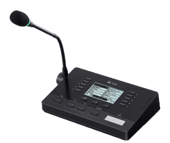 Micro chọn vùng TOA RM-500 trang bị hệ thống điều khiển chuyên nghiệp