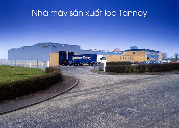Nhà máy của Tannoy được chuyển tới Coatbridge, Scotland