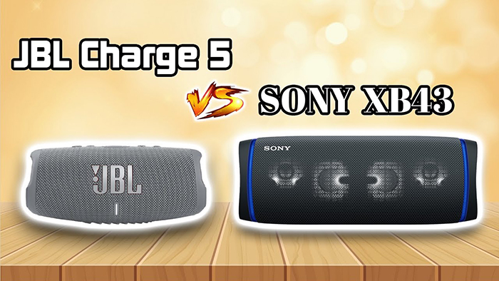 So sánh JBL Charge 5 và Sony XB43