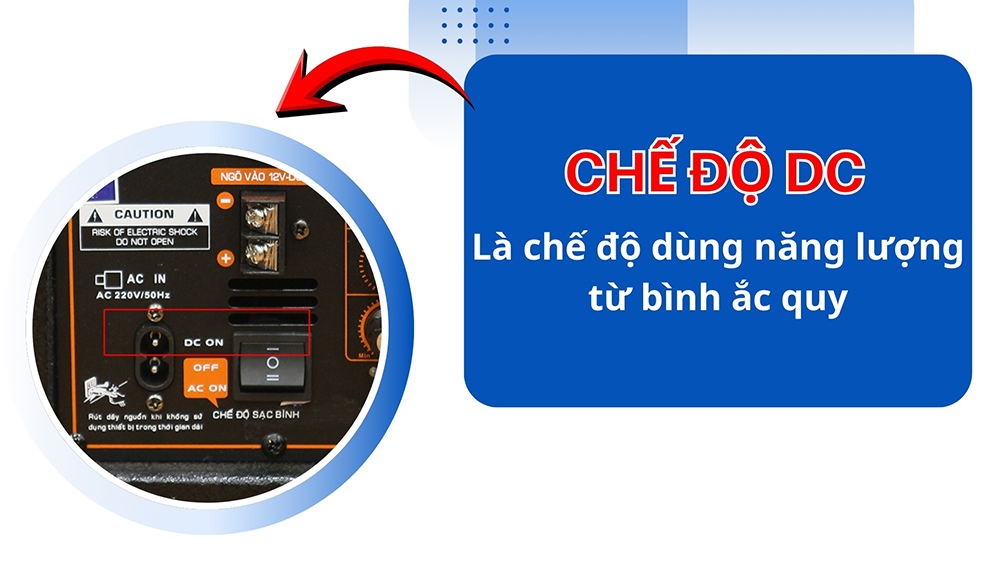 Chế độ DC trên loa kéo là gì? là chế độ dùng năng lượng từ bình ắc quy Chế độ DC trên loa kéo là gì? là chế độ dùng năng lượng từ bình ắc quy