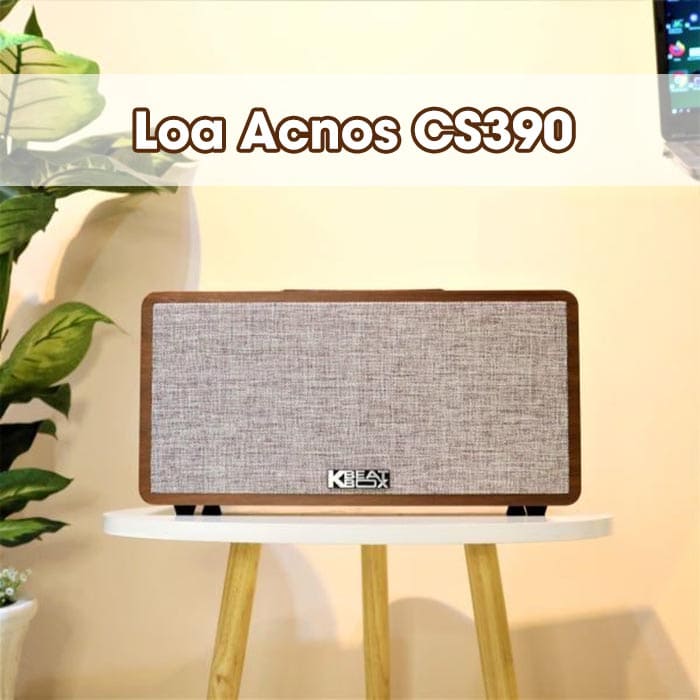 Loa Acnos CS390 có thiết kế cổ diển, sang trọng Loa Acnos CS390 có thiết kế cổ diển, sang trọng