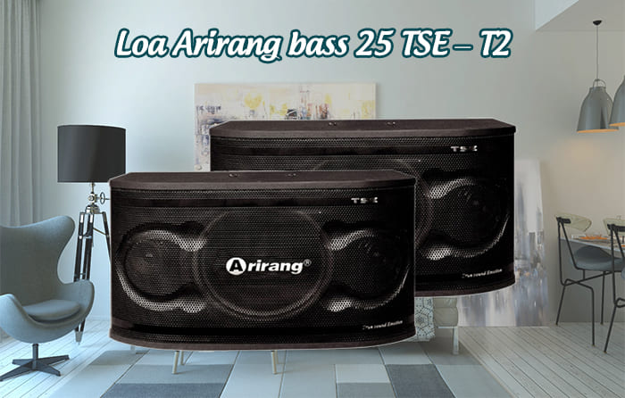Loa Arirang 2.5 tấc TSE – T2 được làm từ những chất liệu cao cấp