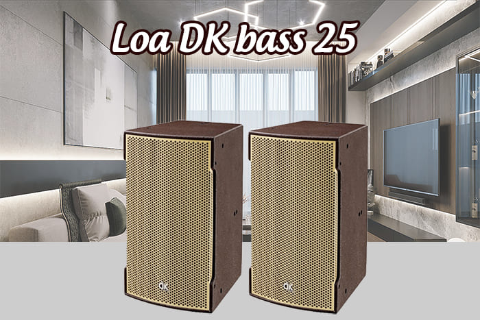 Loa DK bass 25 - làn sóng mới hiện nay