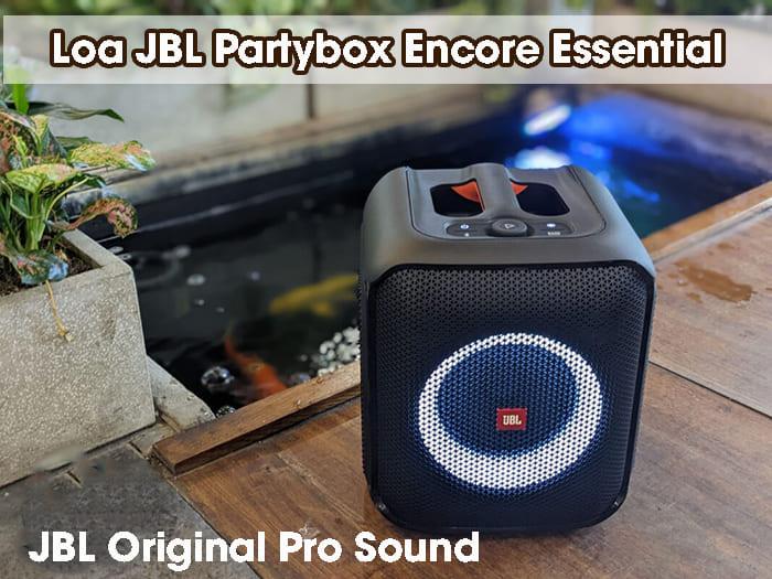Loa Partybox Encore Essential sử dụng JBL Original Pro Sound