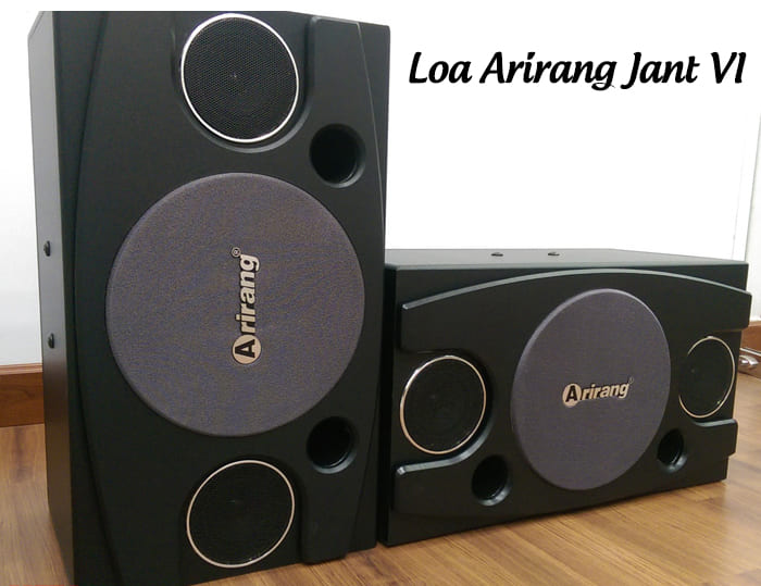 Loa karaoke Arirang Jant VI có cấu tạo 3 loa 3 đường tiếng