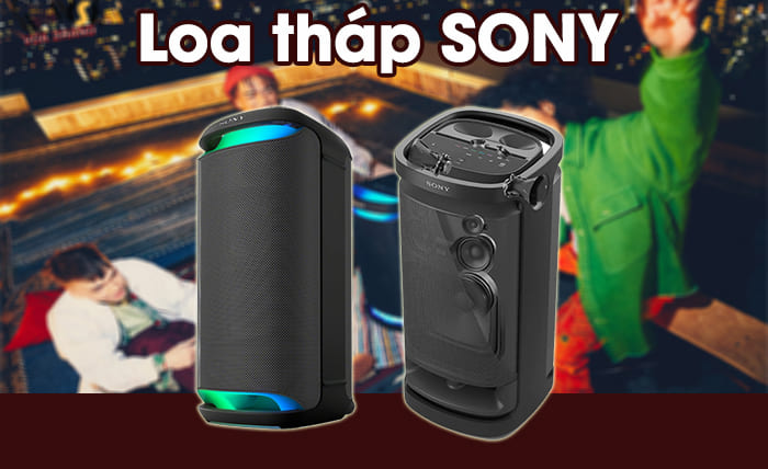 Loa tháp Sony mang đến âm thanh của thời đại mới