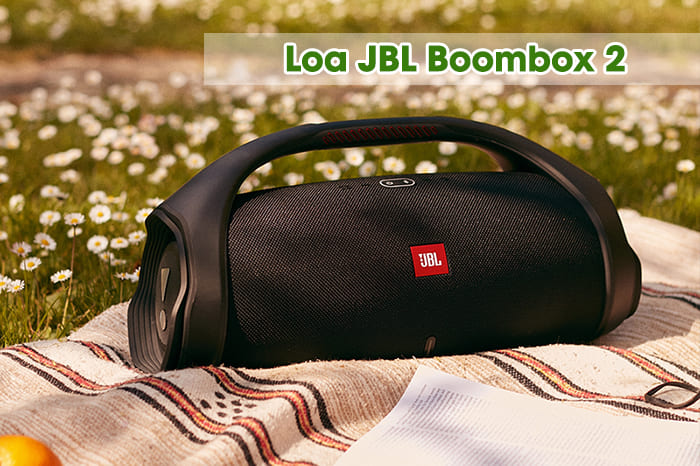 Loa xách tay JBL Boombox 2 được làm từ những chất liệu cao cấp
