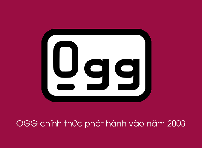 OGG chính thức được phát hành vào tháng 5 năm 2003