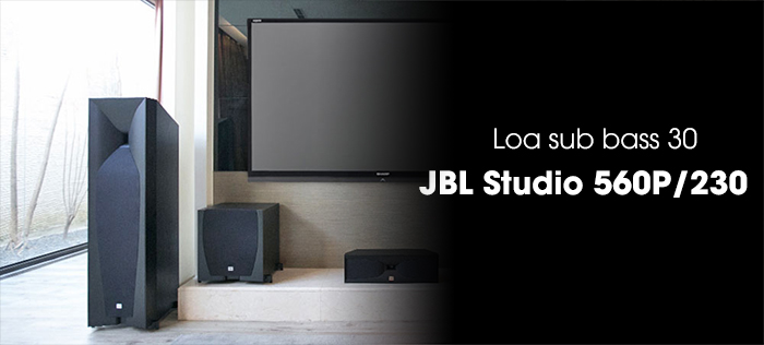 Loa sub bass 30 JBL Studio 560P/230: 6.500.000 đồng