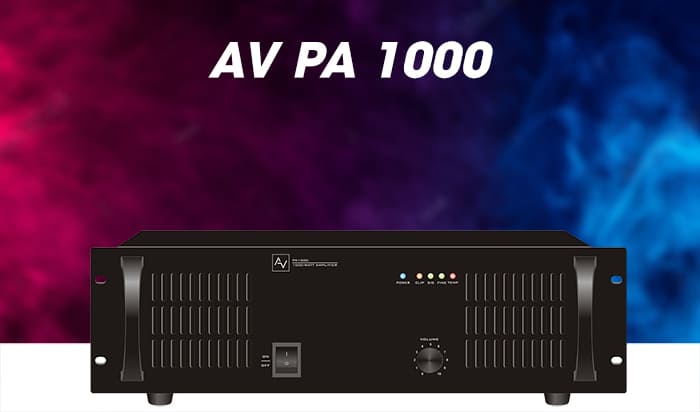 Amply 1000W AV PA 1000