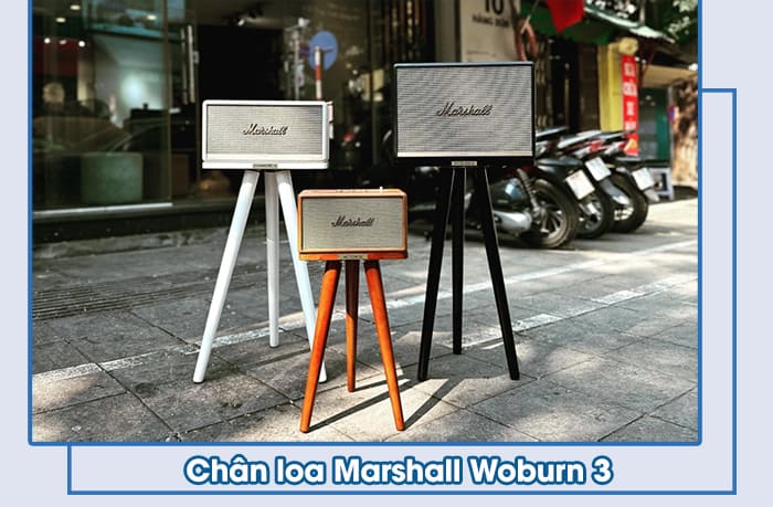 Chân loa Marshall Woburn 3 có nhiều phiên bản màu sắc