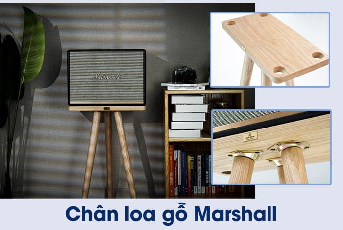 Chân loa gỗ Marshall thân thiện với môi trường