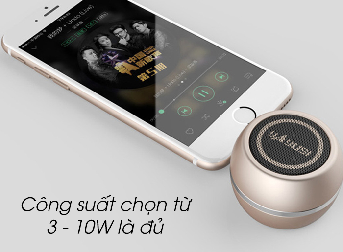 Công suất chọn tầm từ 3 - 10W là ổn