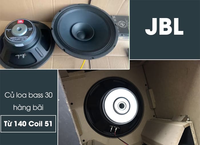Củ loa sub JBL bass 30 bãi TỪ 140 COIL 51 có công suất 50W - 450W