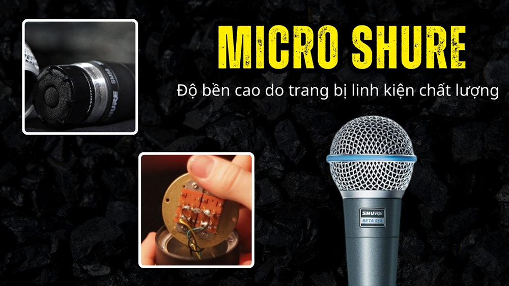 Độ bền sản phẩm cao nhờ trang bị các linh kiện chất lượng hàng đầu