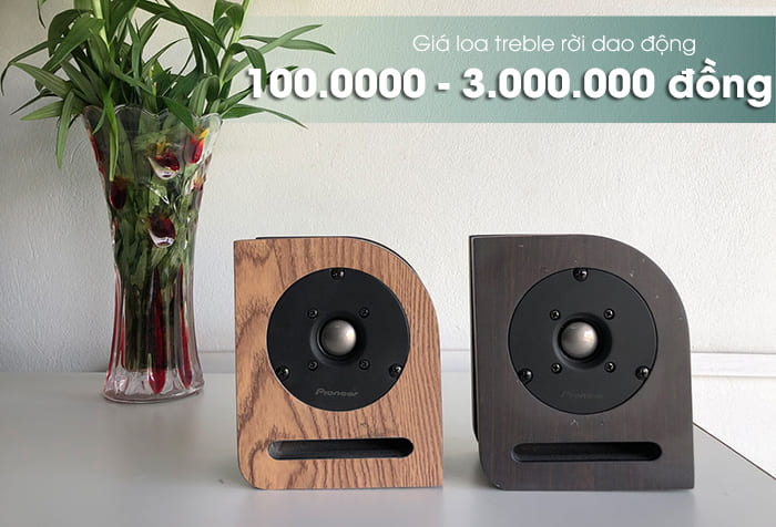 Giá loa treble rời hiện nay dao động từ 100.000 - 3.000.000 đồng Giá loa treble rời hiện nay dao động từ 100.000 - 3.000.000 đồng