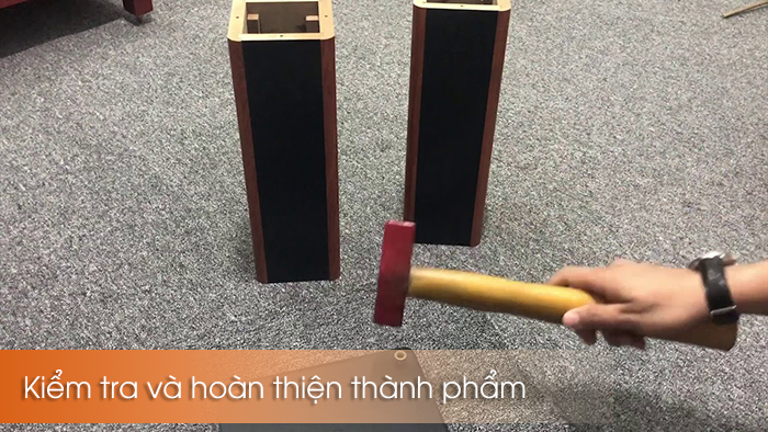 Kiểm tra và hoàn thiện thành phẩm cuối cùng Kiểm tra và hoàn thiện thành phẩm cuối cùng