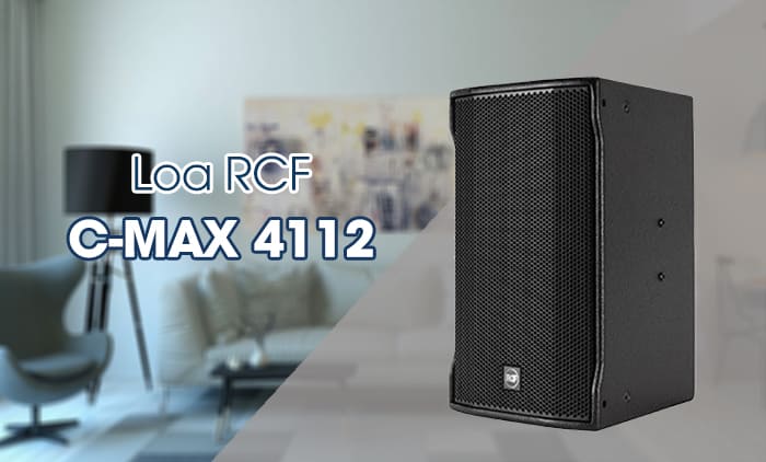 Loa RCF bass 30 C-MAX 4112 được làm từ gỗ bạch dương cao cấp