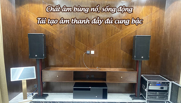 Loa RCF bass 30 có thể chơi được mọi thể loại âm nhạc
