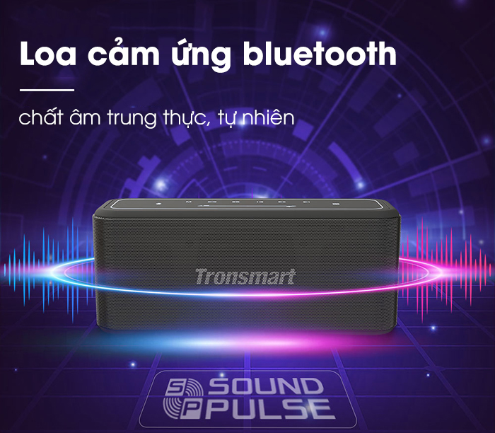 Loa cảm ứng bluetooth có chất âm trung thực, tự nhiên