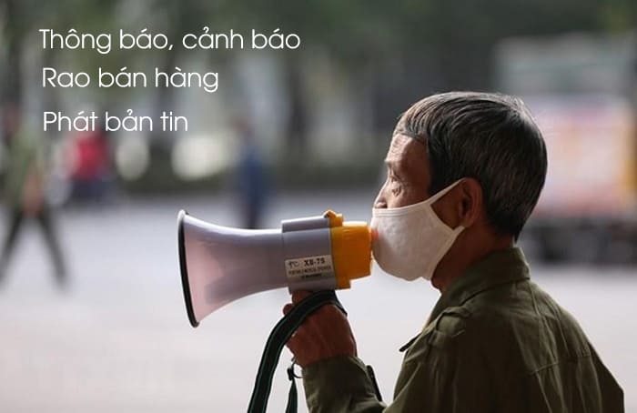 Loa ghi âm bán hàng giúp người dùng tiết kiệm sức lực