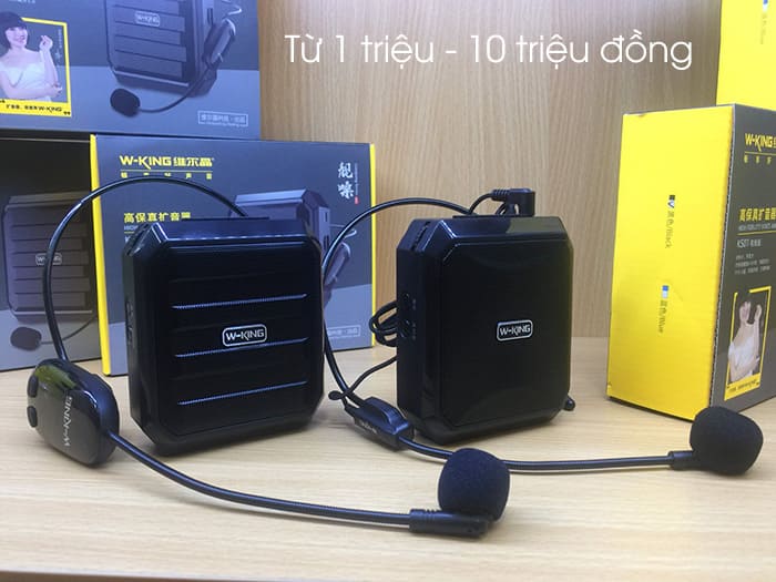 Micro trợ giảng không dây có giá thành từ 1-10 triệu