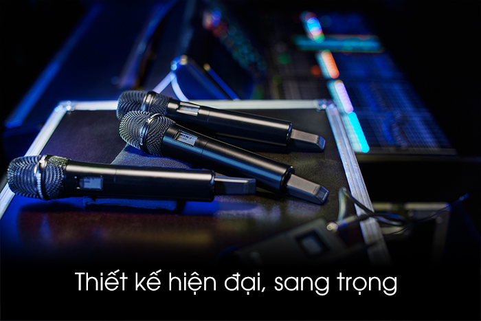 Thiết kế micro Sennheiser hiện đại, sang trọng