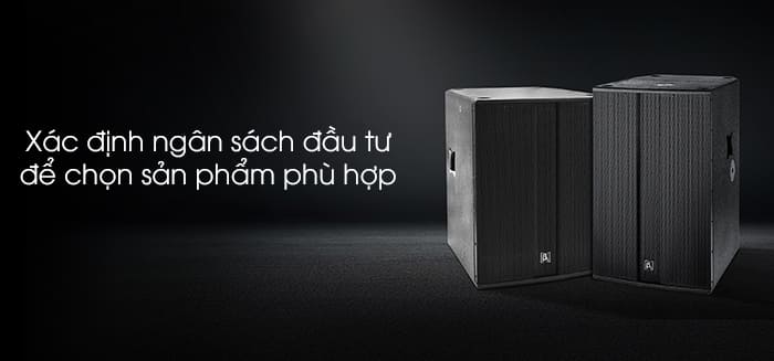Xác định ngân sách đầu tư ngay từ ban đầu