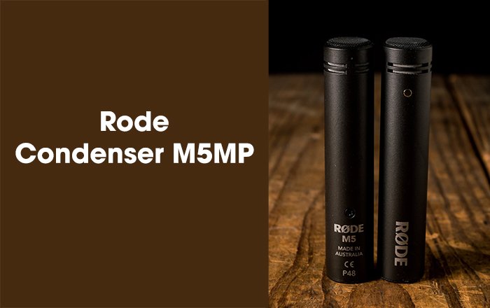 Micro thu âm nhạc cụ Rode Condenser M5MP