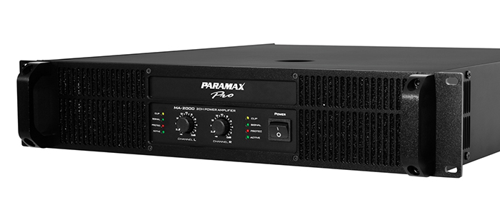Cục đẩy Paramax MA-2000 trang bị 2 kênh đáp ứng được nhiều hệ thống