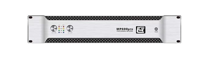 Cục đẩy công suất LGT MP-600 Pro có kích thước nhỏ gọn, dễ di chuyển
